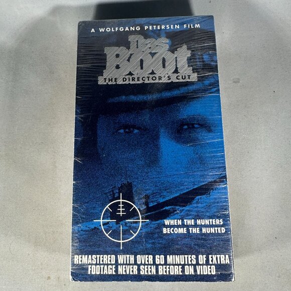 Das Boot The Directors Cut VHS Wolfgang Petersen R Columbia Pictures 2 Tapes - Picture 1 of 3